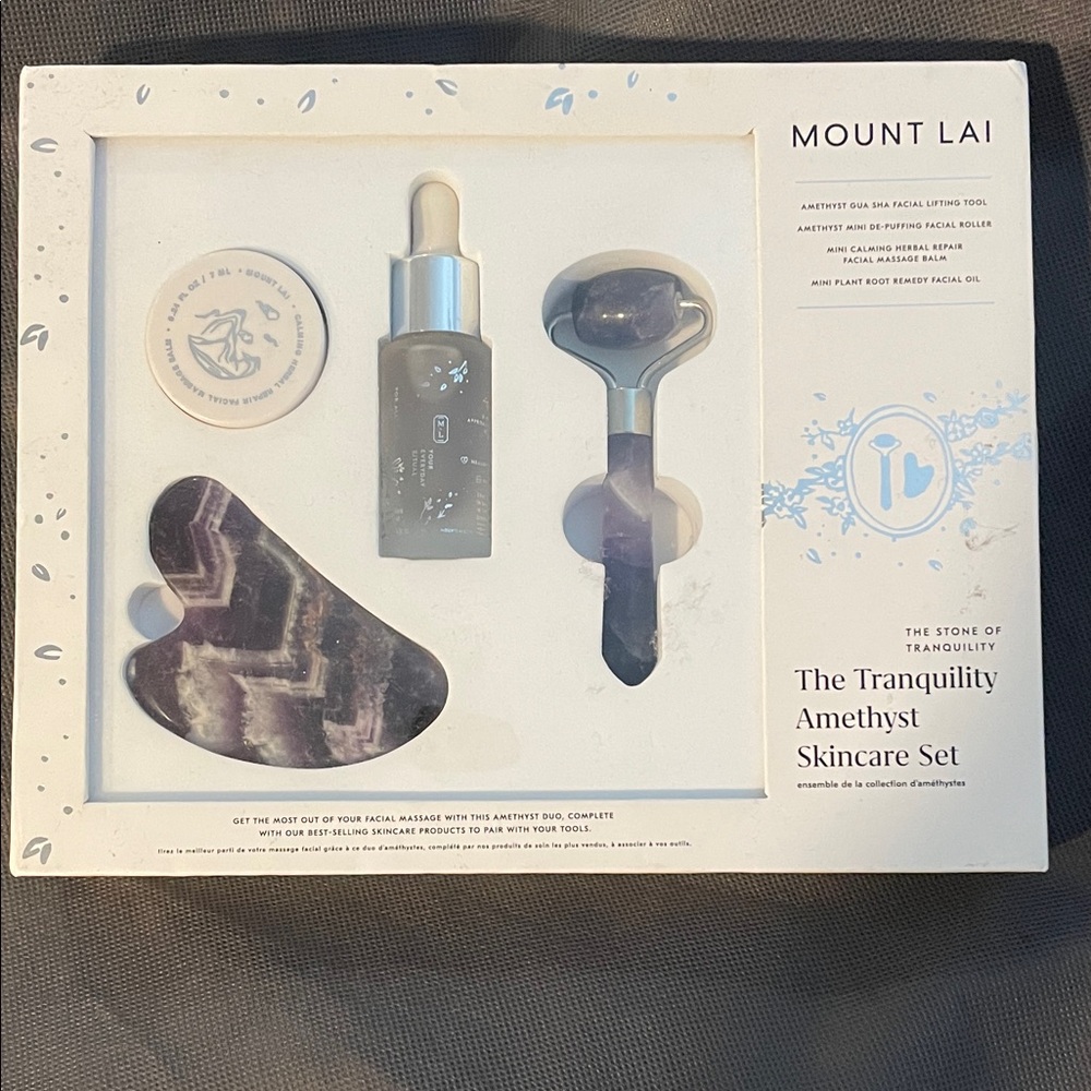 The Tranquility Amethyst
Skincare Set